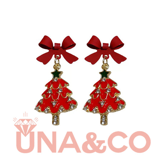 Elegant Christmas Snowflake Statement Earrings