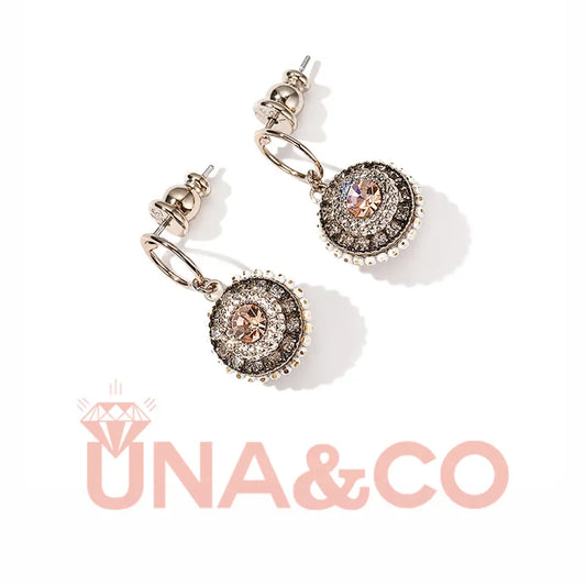 Temperament French high-end earrings 2021 new UNA&CO