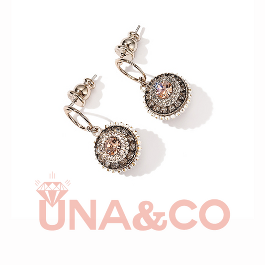 Temperament French high-end earrings 2021 new