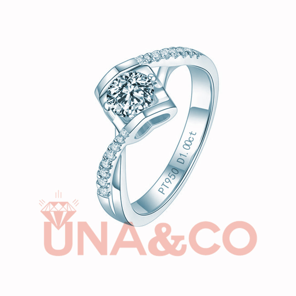 Angel Kiss CVD Diamond Ring