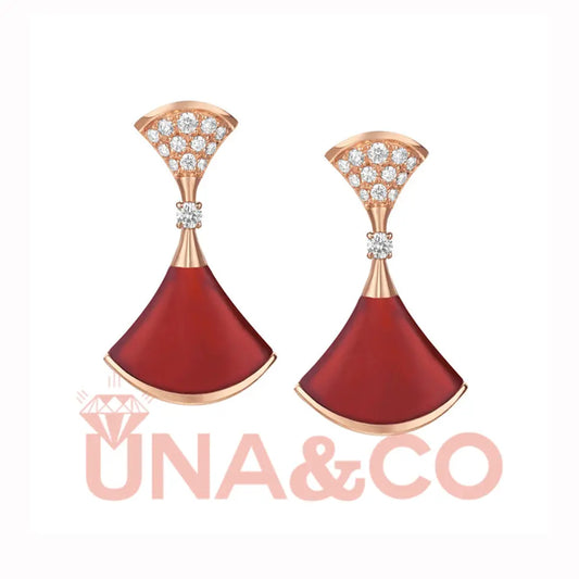 Delicate Small Skirt Shape Earrings UNA.CO