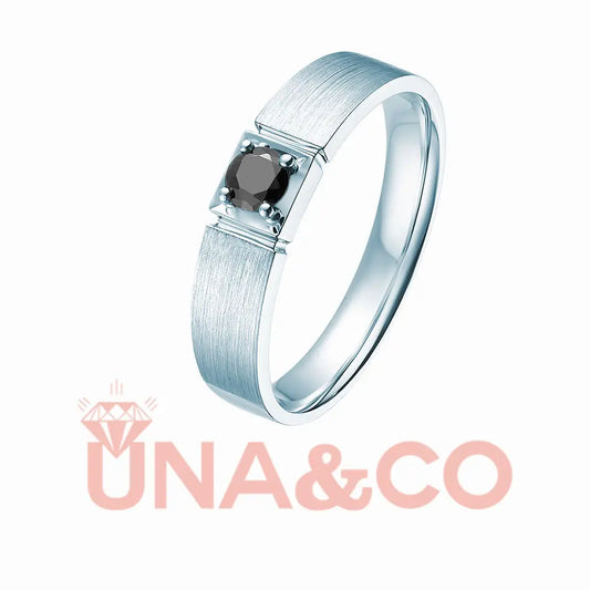 "Black Knight" Fashion Men's Frosted Ring(复制) UNA&CO