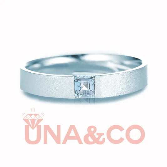 Unisex Blue Gem Mermaid Ring UNA&CO