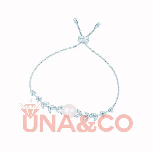 Petals Set and Pearl Bracelet UNA.CO