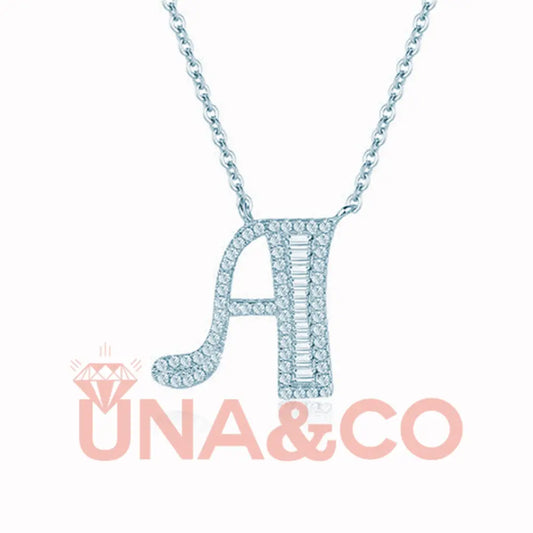 Fashionable necklace with Twenty-six Letters UNA.CO