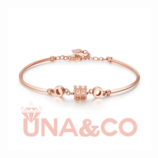 Rose Gold Fashionable Bracelet UNA.CO