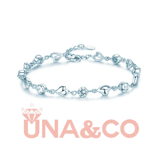 Heart to Heart Romantic Bracelet UNA.CO