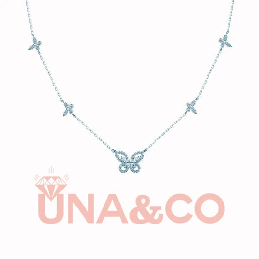 Fashion Butterfly Necklace UNA&CO