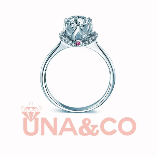 Crown for True Love Engagement Ring UNA&CO