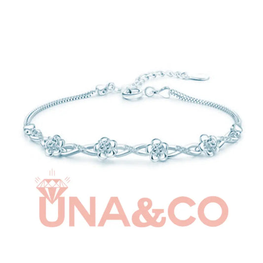 Adjustable Flower Sweet Bracelet UNA.CO