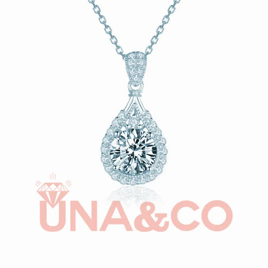 New Delicate Pear-shaped Necklace UNA&CO