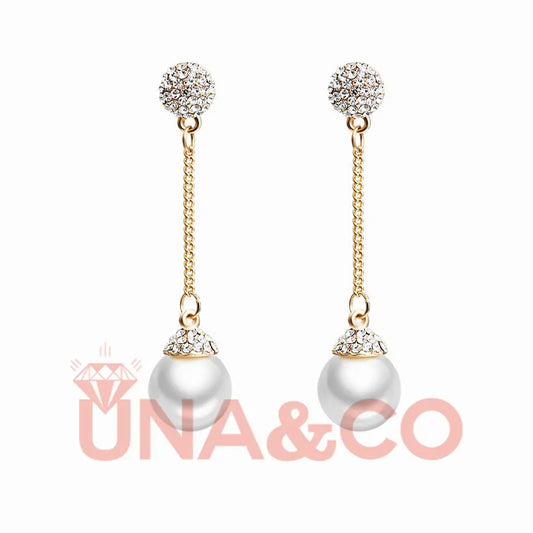 Delicate Detachable Pearl Earrings UNA.CO