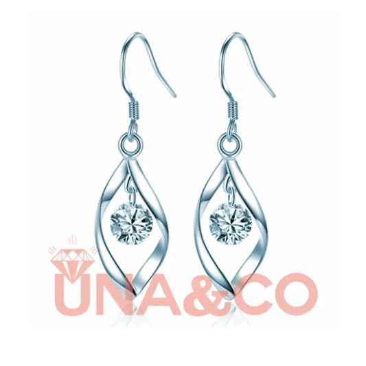New Arrivial Twisted Space Earrings UNA.CO
