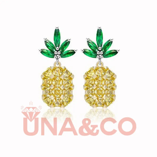 Popular Pineapple Shape Earrings UNA.CO