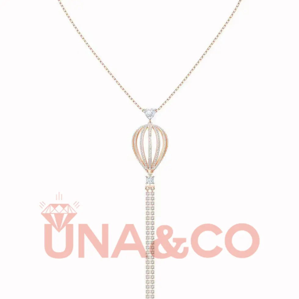 Hot Air Balloon Romantic Elegant Female Necklace UNA.CO