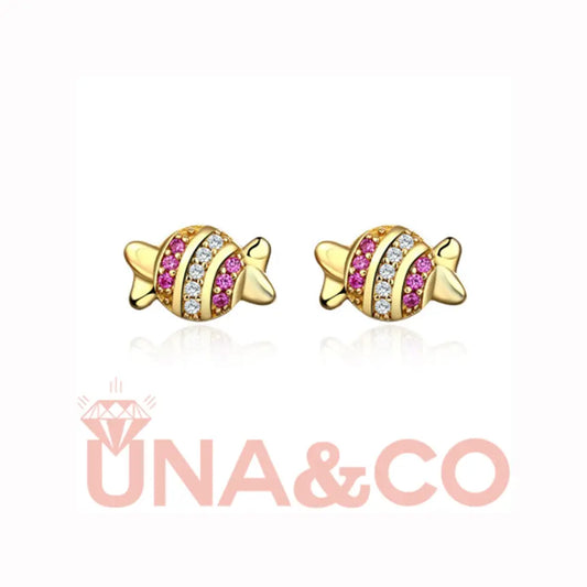 Cute Christmas Candy Shape Earrings UNA.CO