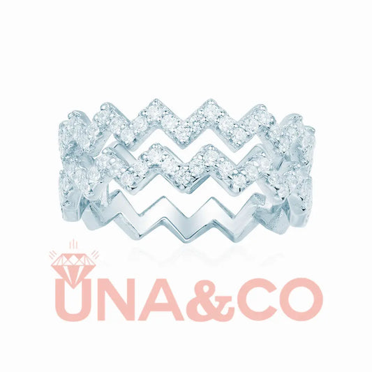 Z-shaped geometric simple ring UNA&CO