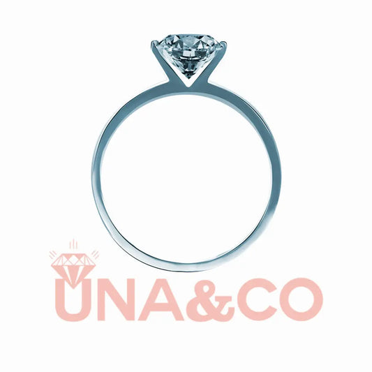 Fashion & Simple V-shaped Clip-Set Ring UNA&CO