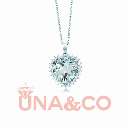 5CT Ocean Heart Necklace UNA&CO