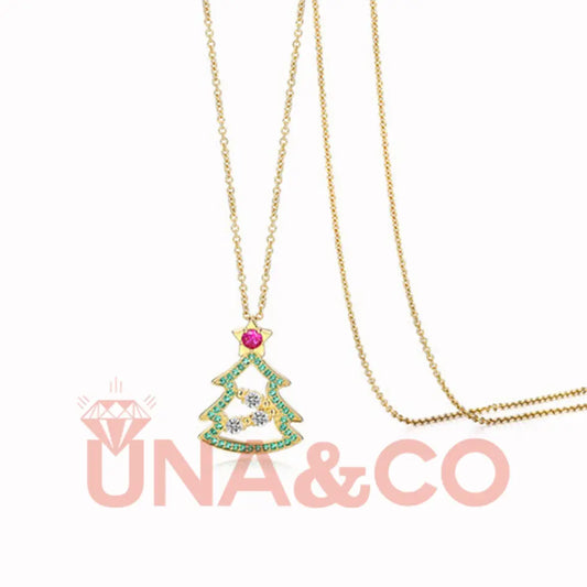 Christmas Tree Sweater Chain UNA.CO