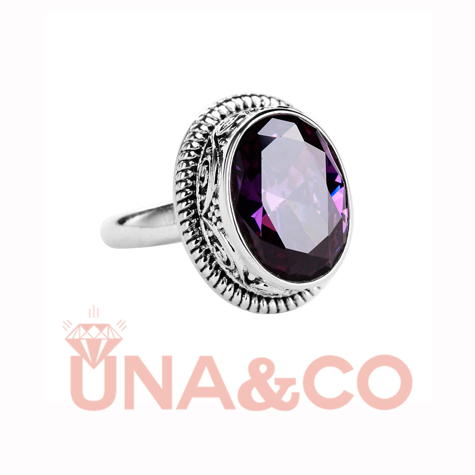 Retro Gem Ring