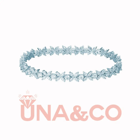 Marquise full circle bracelet UNA&CO