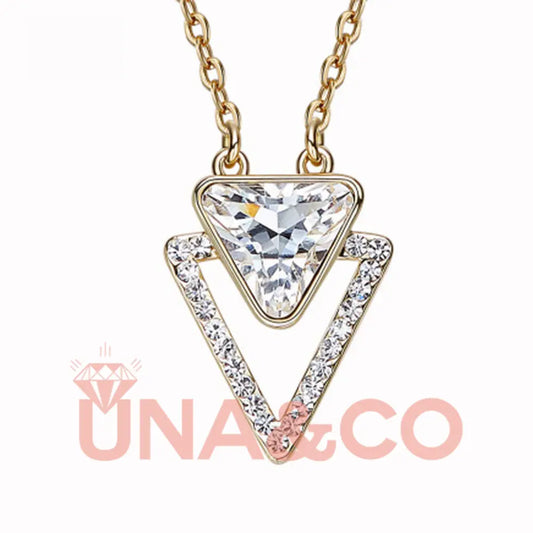 Geometric Triangle Pendant UNA.CO