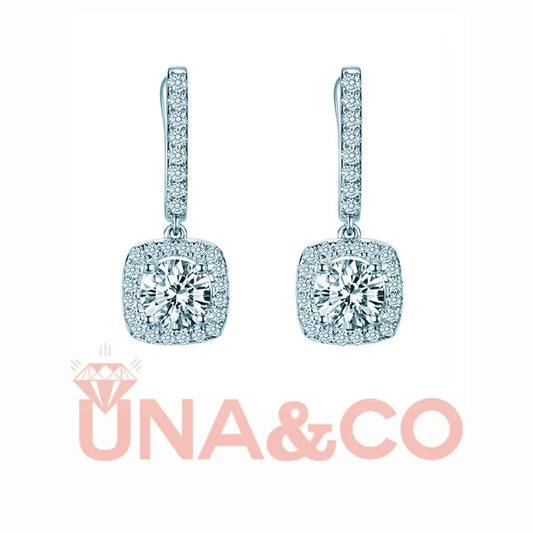 Simple and Fashionable Square Earrings UNA&CO