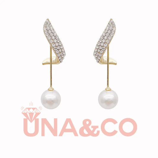 Pearl Earrings - Two Ways to Wear UNA&CO