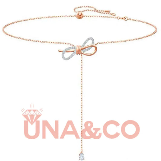 Special Necklace in the Shape of A Bow UNA.CO