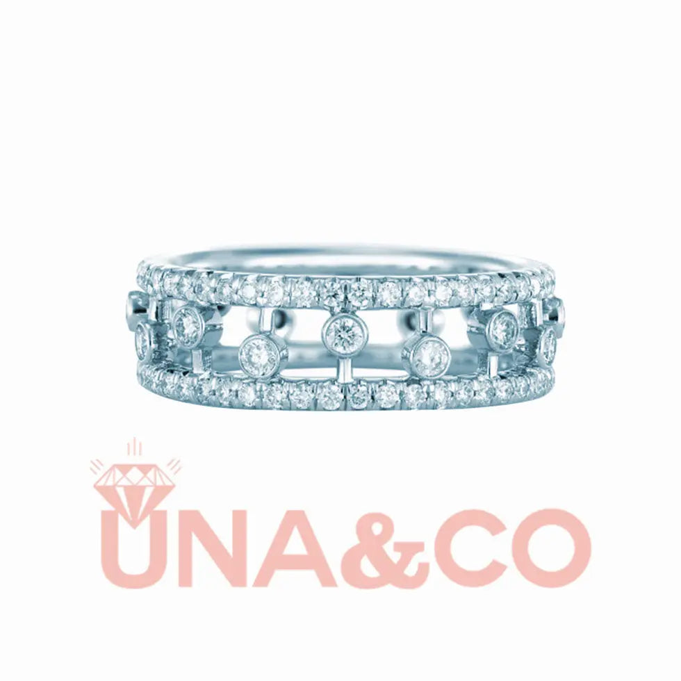 Delicate Hollowed Fringed Band UNA&CO