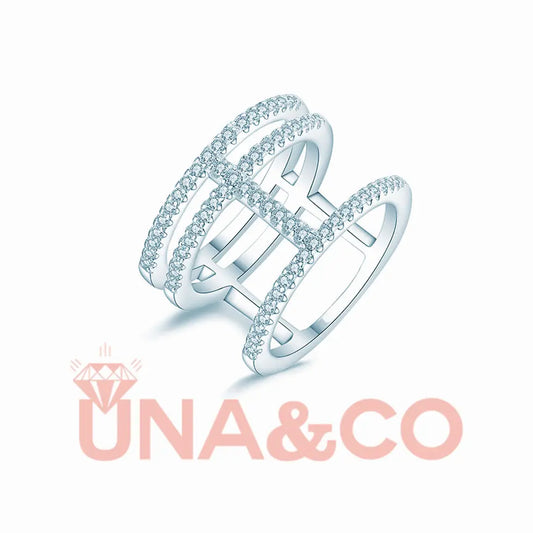 Unique and Chic Three Layers Band UNA&CO