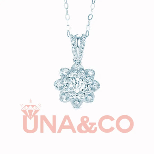 Original Luxury Calla Lily Shape Necklace UNA&CO