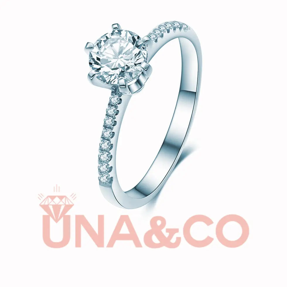 UNA &CO Petal Six Prong Ring UNA&CO