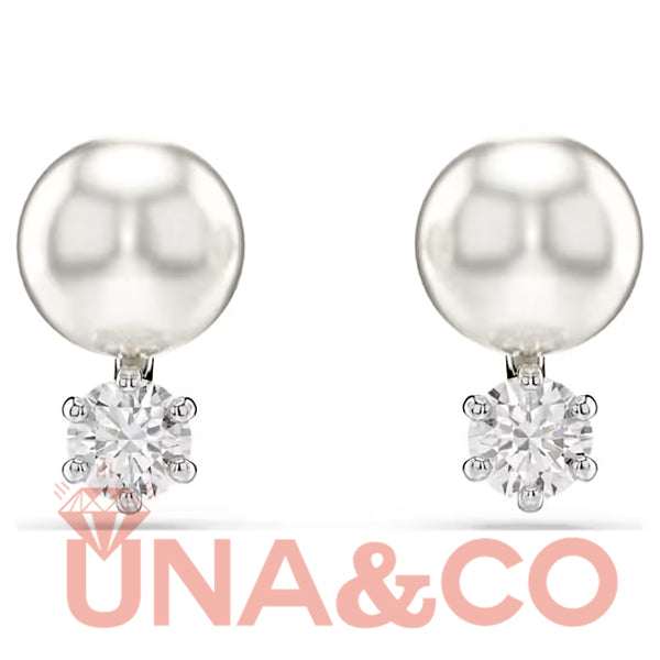 Multi-Faceted Geometric Crystal Stud Earrings