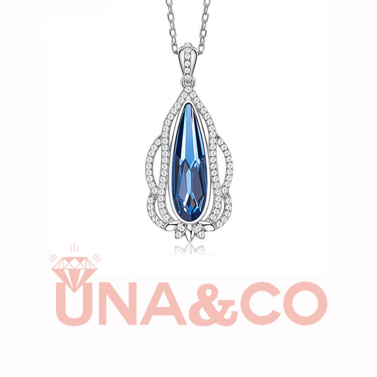 Classical Elegant Sapphire Necklace