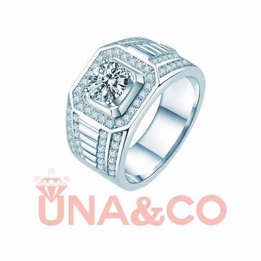 Noble Men's Engagement Ring